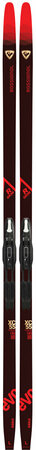Bežky Rossignol Evo XC 55 R-Skin +Control Step In XC Black/Red 25/26