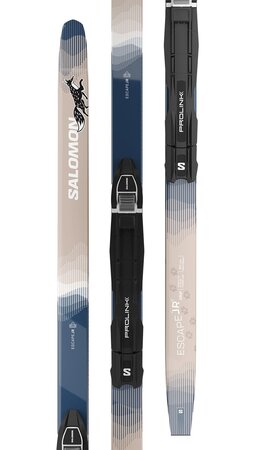 Bežecké lyže Salomon Escape Grip Jr