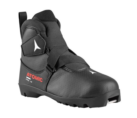 Topánky na bežky Atomic PRO JR Black/Red