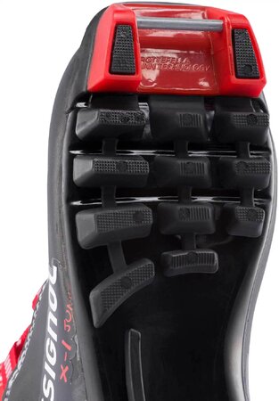 Topánky na bežky Rossignol Kid's Touring Nordic Boots X1 JR Black/Red
