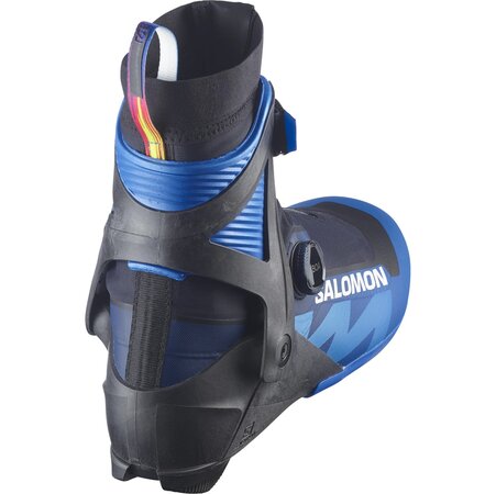 Topánky na bežky Salomon Equipe PRO Skate BOA Black/Race Blue