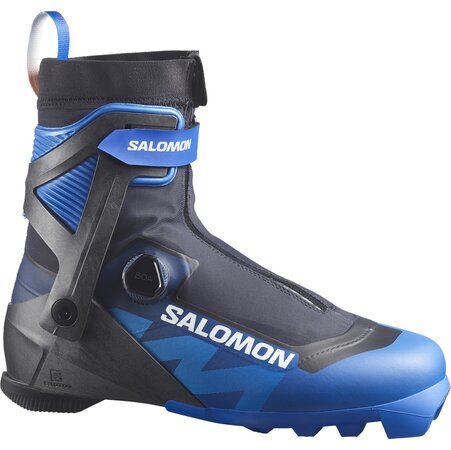 Topánky na bežky Salomon Equipe PRO Skate BOA Black/Race Blue