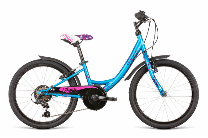 Bicykel Dema Aggy 6sp Turquoise/Violet 2020