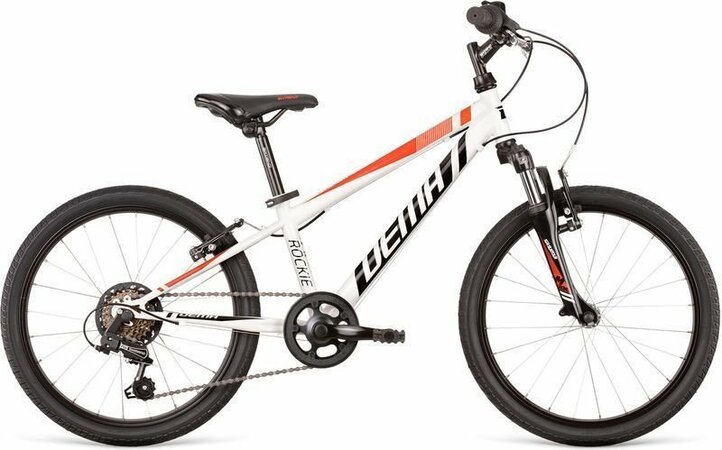 Bicykel Dema Rockie 20 SF white/red 2020