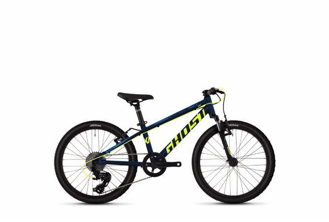 Bicykel Ghost Kato 2.0 Night Blue/Neon Yellow/Riot Blue 2020