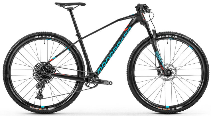 Bicykel Mondraker Chrono Carbon 29 Light Blue/ Flame Red 2020 Bicykel Mondraker Chrono Carbon 29 Light Blue/ Flame Red 2020