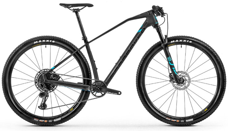 Bicykel Mondraker Podium Carbon, Black Phantom/ Light Blue 2020 Bicykel Mondraker Podium Carbon, Black Phantom/ Light Blue 2020