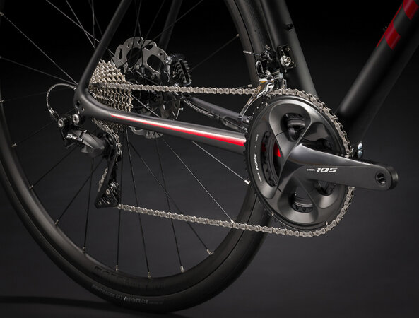 Bicykel Trek Émonda SL 5 Disc Matte Trek Black Gloss Viper Red 2020