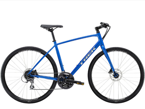 Bicykel Trek FX 2 Disc lpine Blue 2020