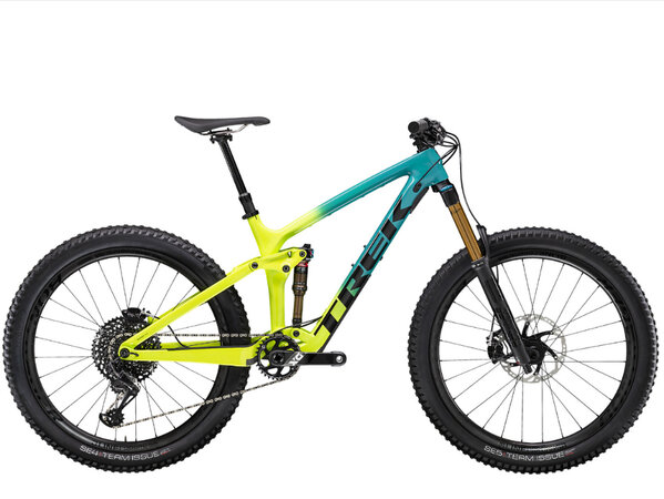 Bicykel Trek Remedy 9.9 27,5 Teal to Volt Fade 2020