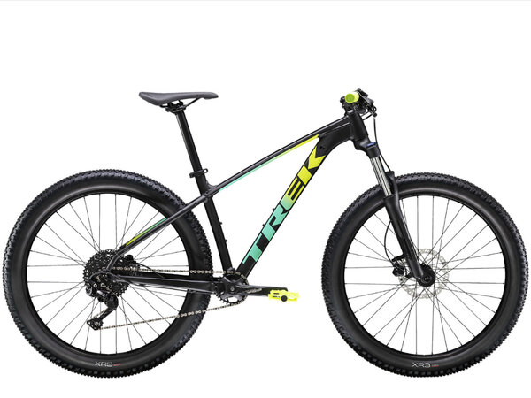 Bicykel Trek Roscoe 6 Matte Black Volt Miami Fade 2020