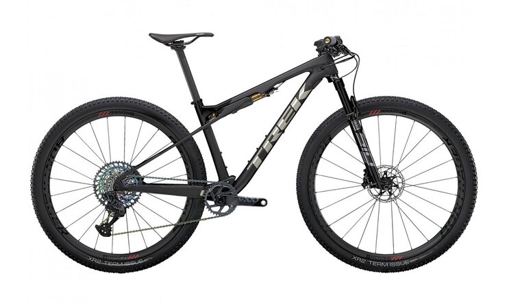 Bicykel Trek Supercaliber 9.9 XX1 Matte Raw Carbon/Gloss Trek Black 2021