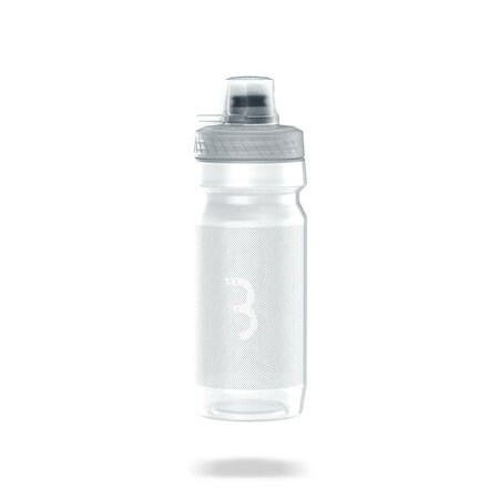 Cyklo fľaša BBB 550ml AutoTank Mudcap autoclose číra
