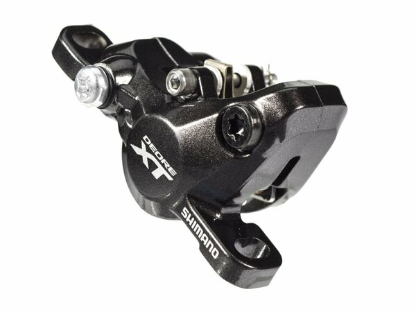 Hydraulický brzdový strmeň Shimano XT M8000 post mount+platničky