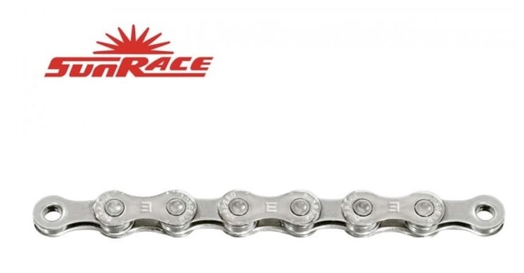 Reťaz SunRace CN10E 10k E-Bike 138čl Strieborná