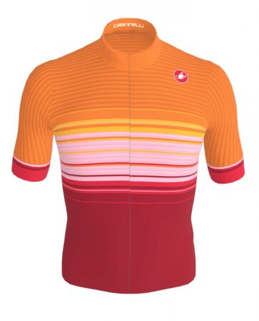 Pánsky dres Castelli Squadra oranžový