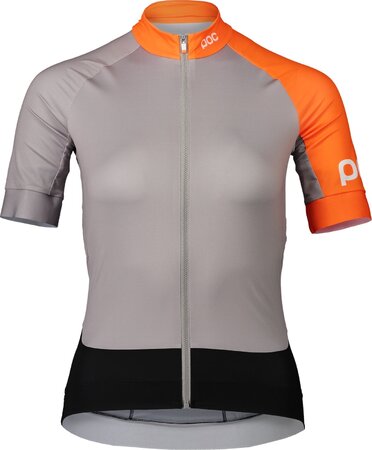 Dámsky dres POC Essential W´s granite grey/zink orange
