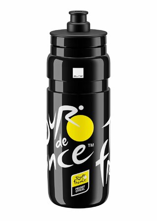 Fľaša Elite Fly Tour De France 2020 čierna 750 ml