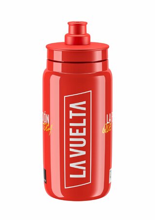 Fľaša Elite Fly Vuelta 2020 Iconic červená 550 ml