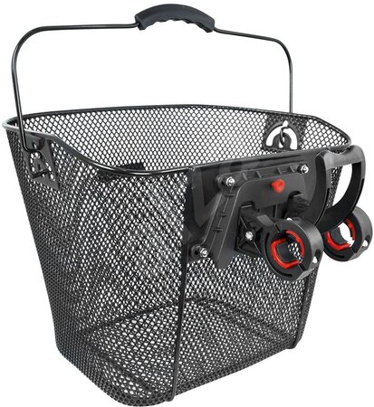 Košík na riadidlá Force predný oválny Klick 31,8mm