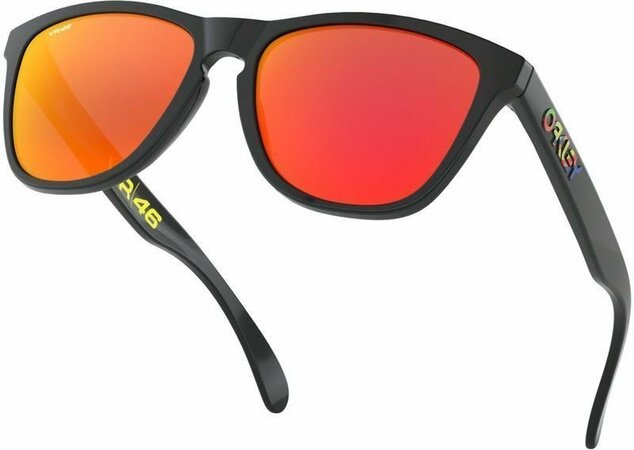 Oakley Frogskins VR46 PolBlk w/prizm ruby