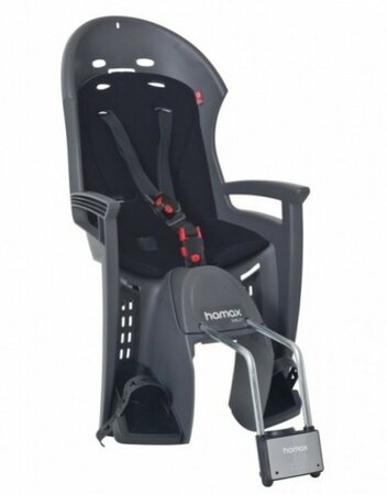 Detská sedačka Hamax Smiley grey/black