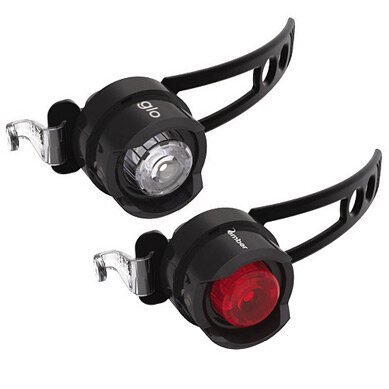 Predné a zadné svetlo Bontrager Glo/Ember light set black Predné a zadné svetlo Bontrager Glo/Ember light set black