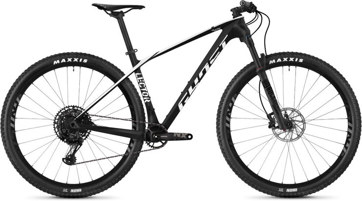 Bicykel Ghost Lector 3.9 LC U Night Black/Star White 2020