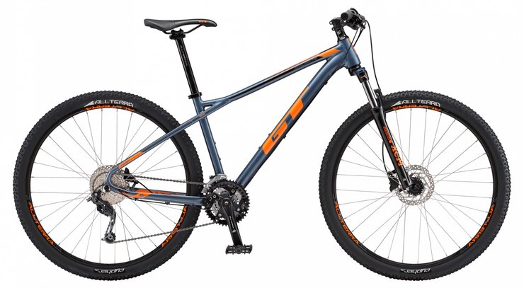 GT Avalanche 29" Comp Blue Silver