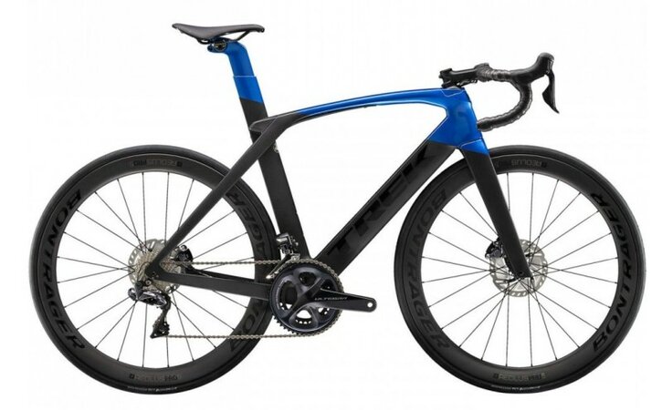 Bicykel Trek Madone SL 7 Disc Matte Black/Gloss Alpine Blue 2020