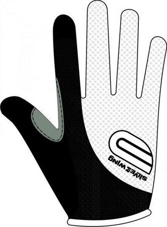 Rukavice Silver Wing Trail Wind Biele