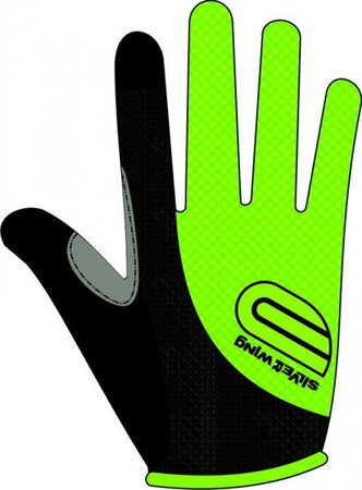 Rukavice Silver Wing Trail Wind Zelené