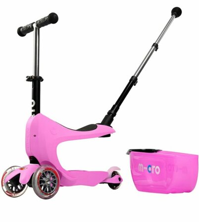 Kolobežka Micro Mini2go Deluxe Plus Pink