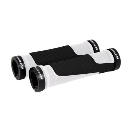 Gripy Longus Dualock Dvojlôžkové so Zámkom Bielo/Čierne