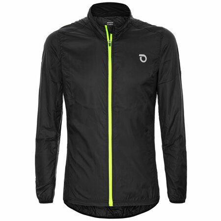 Briko Fresh Packable Jacket Black/Green Lime