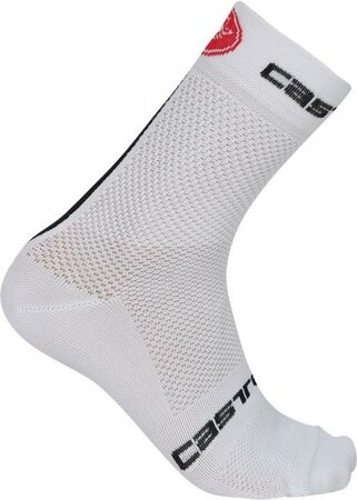Castelli Free 9 Socks biela