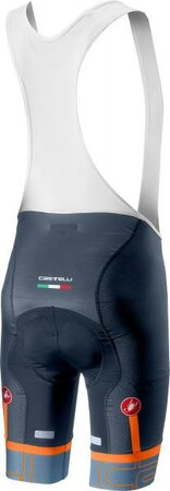 Castelli Volo trakové kraťasy modrá / oranžová