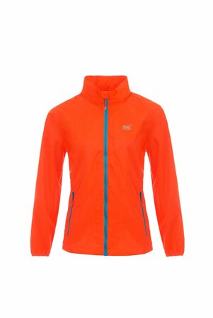 Bunda Mac in a Sac Origin Packable Jacket Neon Orange