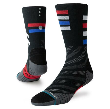 Ponožky Stance Travel Crew Black