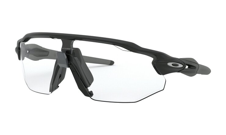 Oakley Radar EV Advancer Matte Black w/Clear Black Photochromic