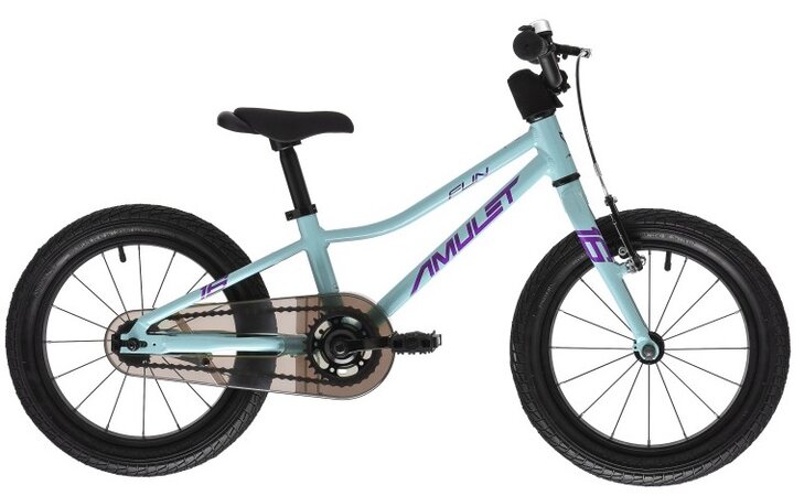 Bicykel Amulet 16 Fun Celeste Blue/Purple 2025 Bicykel Amulet 16 Fun Celeste Blue/Purple 2025
