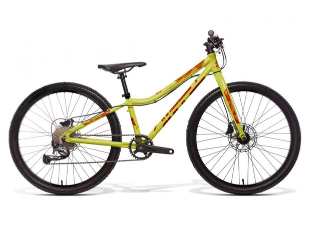 Bicykel Amulet Youngster 24 Olive Metalic/Dark Brown Shiny 2022