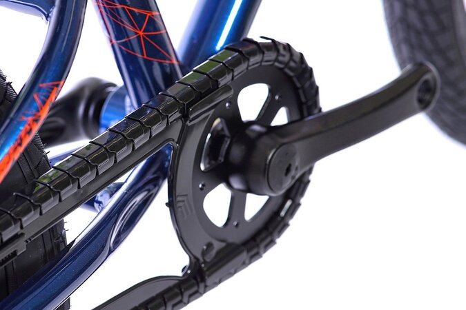 Detský bicykel Amulet 16 Mini Lite Dark Blue Metalic/Orange Shiny 2022