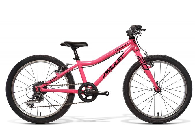 Detský bicykel Amulet 20 Tomcat Hot Pink/Black 2022