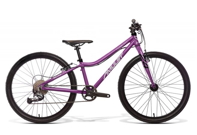 Detský bicykel Amulet 24 Tomcat Purple/Silver 2022