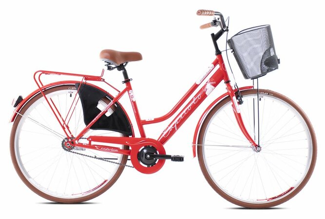 Bicykel Capriolo Amsterdam Lady Red
