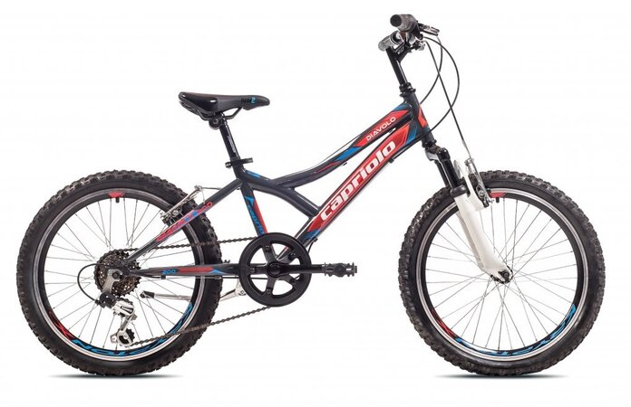 Bicykel Capriolo Diavolo 200 FS Grey/Red 2021