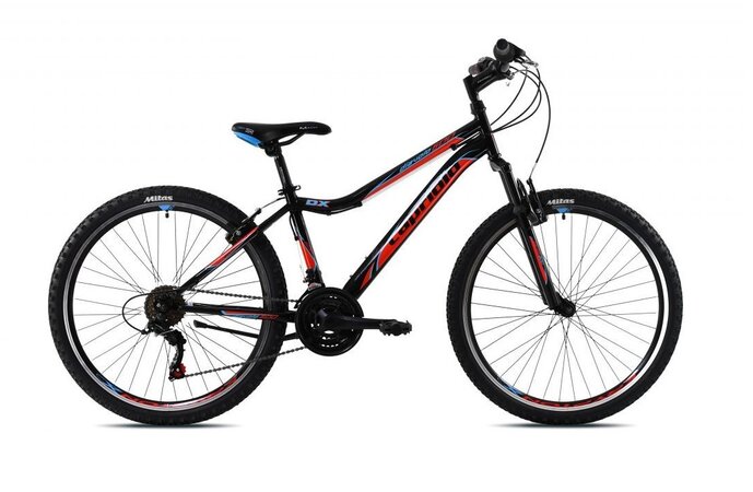 Bicykel Capriolo Diavolo dx 600 fs Black/Red 2021