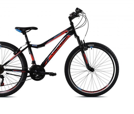 Bicykel Capriolo Diavolo dx 600 fs Black/Red 2021