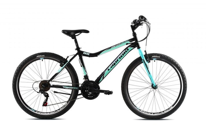 Bicykel Capriolo Diavolo dx 600 Black/Turquoise 2021